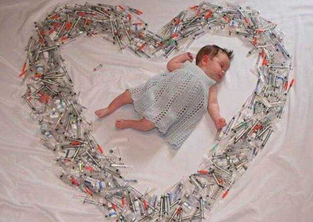 生个娃太难！3年试管婴儿历程，宝妈用“注射器”组爱心纪念不易